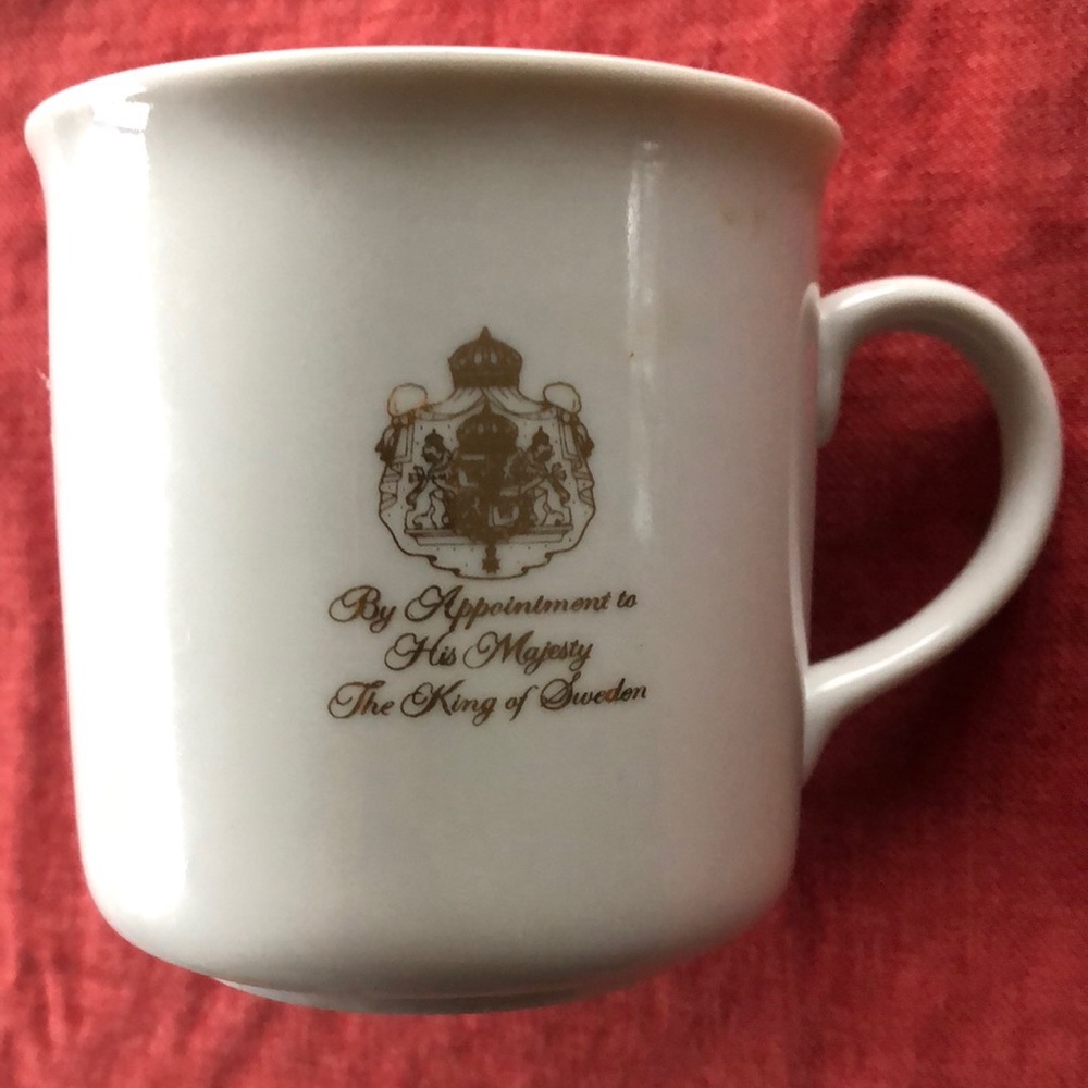 1990s gevalia kaffe logo mug